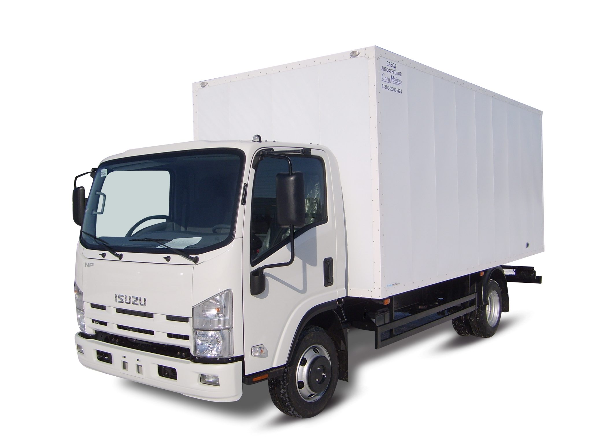 Изотермический фургон Isuzu npr75lk